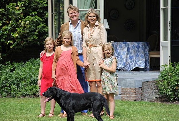 Hollanda kraliyet ailesi yıllık fotoğraf çekimi yaptırdı