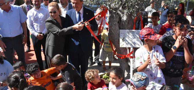 Cengo-V- Girne Püsküllü Çocuk Ve Genç Parkı, Bugün Düzenlenen Törenle Açıldı