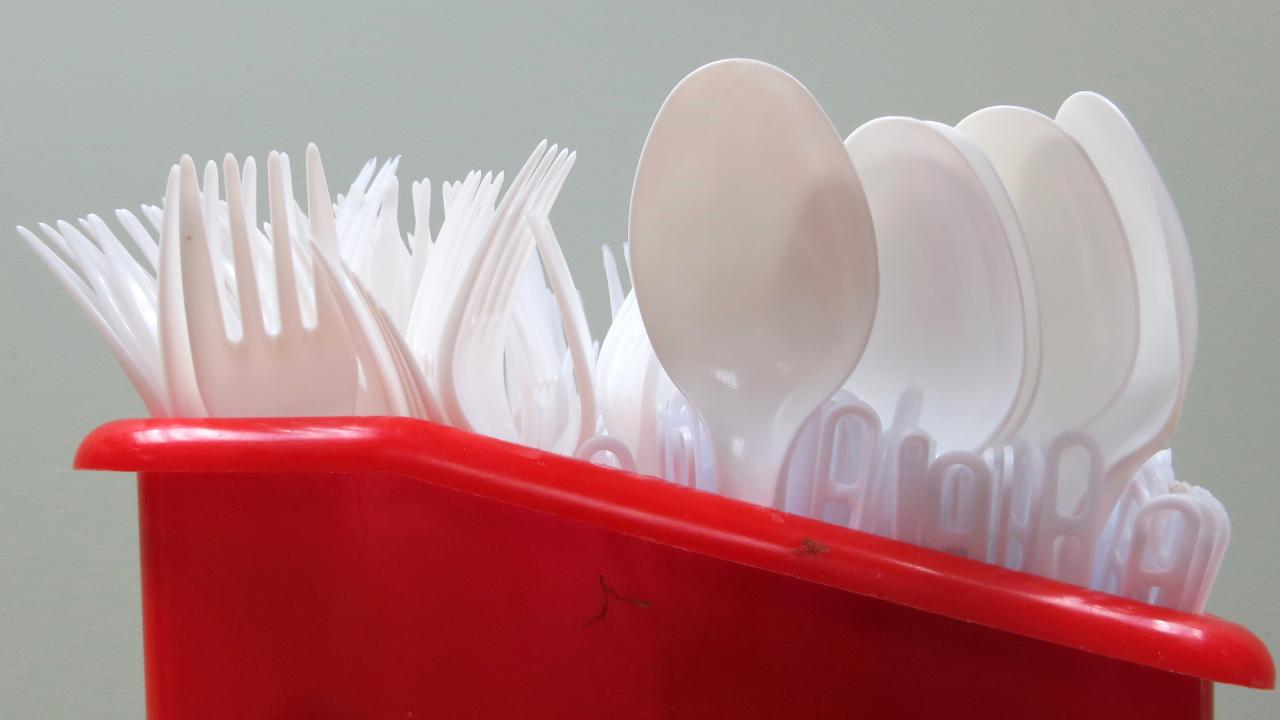 İngiltere'de tek kullanımlık plastik çatal, bıçak, tabak ve tepsi yasağı başlıyor