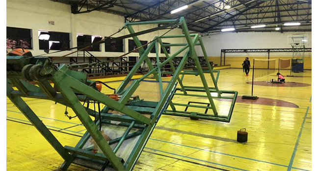 Lefkoşa Badminton Kulübü Başaran Spor Salonu'nu tamir etti...