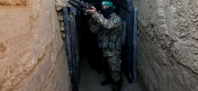 İsrail ordusu, Hamas’ın yeraltında inşa ettiği tünelleri hedef aldığını açıkladı