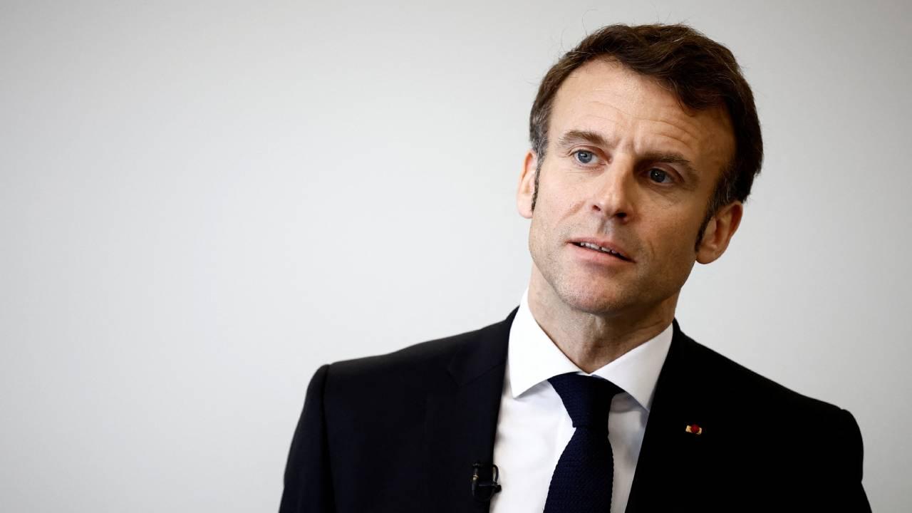 Macron'dan hastane saldırısına tepki