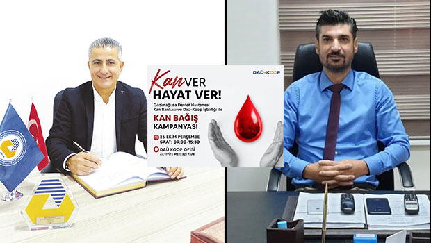 DAÜ-Koop’ta yarın kan bağışı kampanyası düzenleniyor