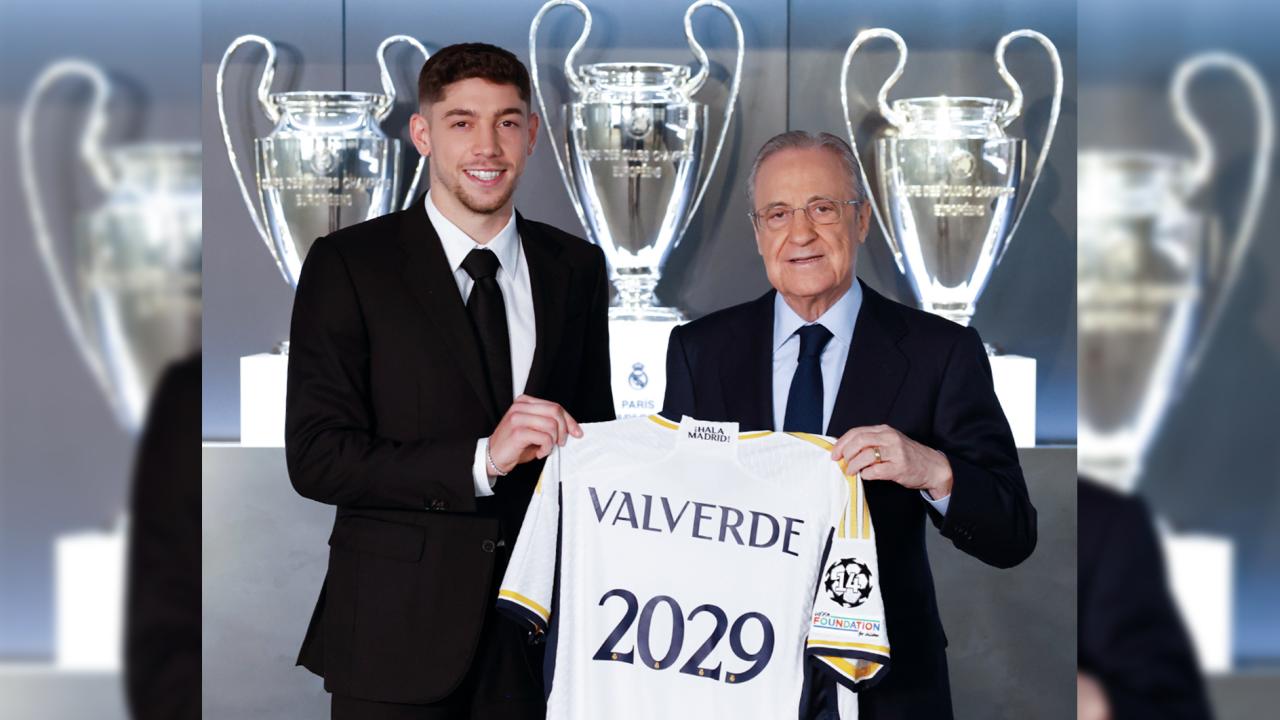 Real Madrid Federico Valverde'nin sözleşmesini uzattı