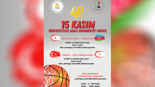 Üniversitelerarası Basketbol Cumhuriyet Kupası’nda program belli oldu