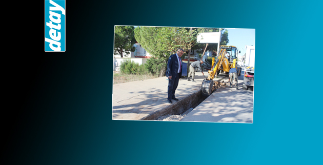 Gazimağusa Belediyesi Drenaj çalışmalarına devam ediyor