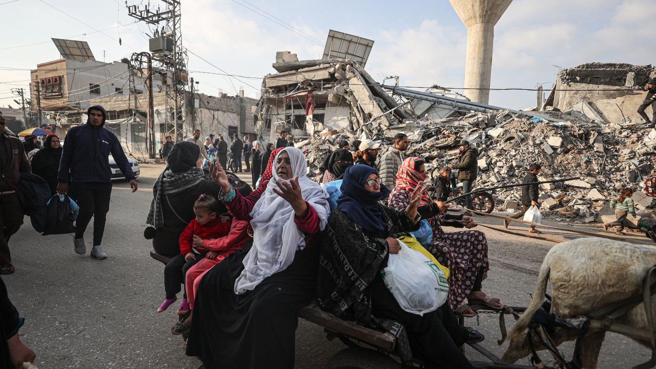 İsrail saldırılarında Gazze nüfusunun yüzde 80'inden fazlası yerinden oldu
