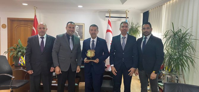 KTSYD Başkanı Özsoy ve yönetimi Ertuğruloğlu’nu ziyaret etti