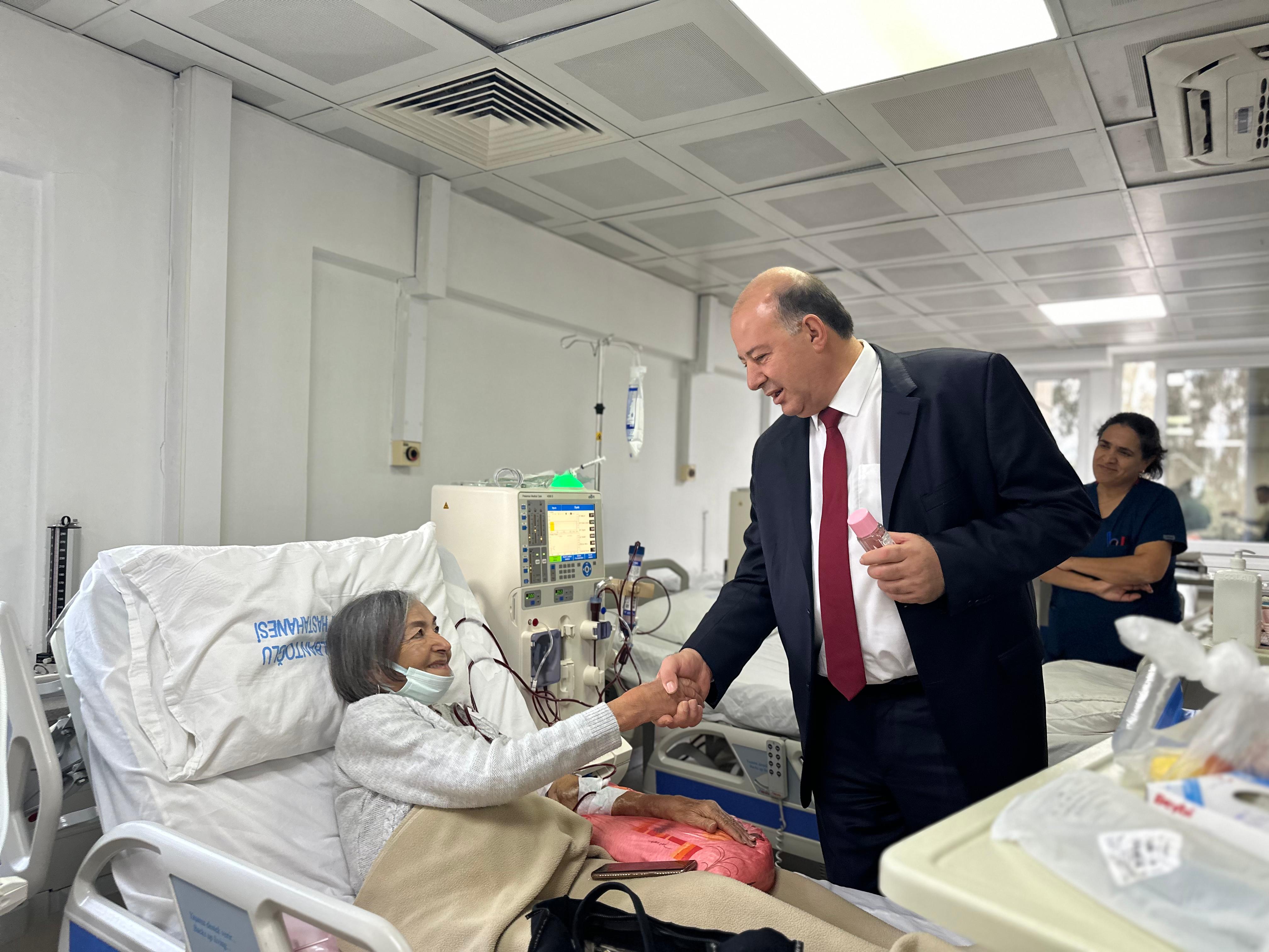 Dinçyürek:" 2024 yılında Nalbantoğlu Hastanesi güçlendirilecek" 