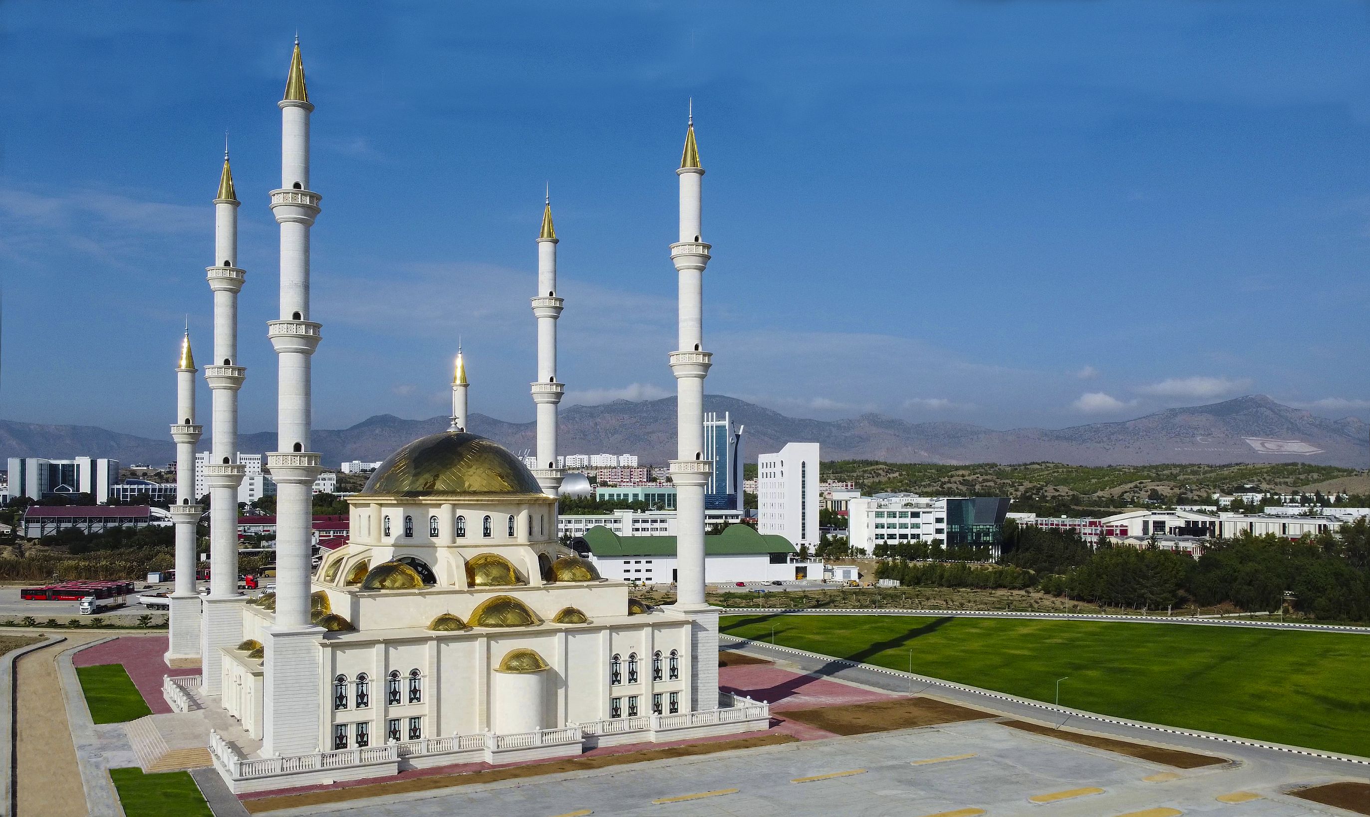 Dr. Suat Günsel Camii'nden ilk görüntüler yayınlandı!