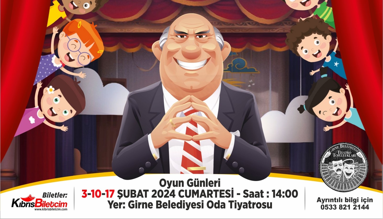 Girne'de ‘Gerçekle Düş Arasında’ oyunu çocuklar ile buluşacak