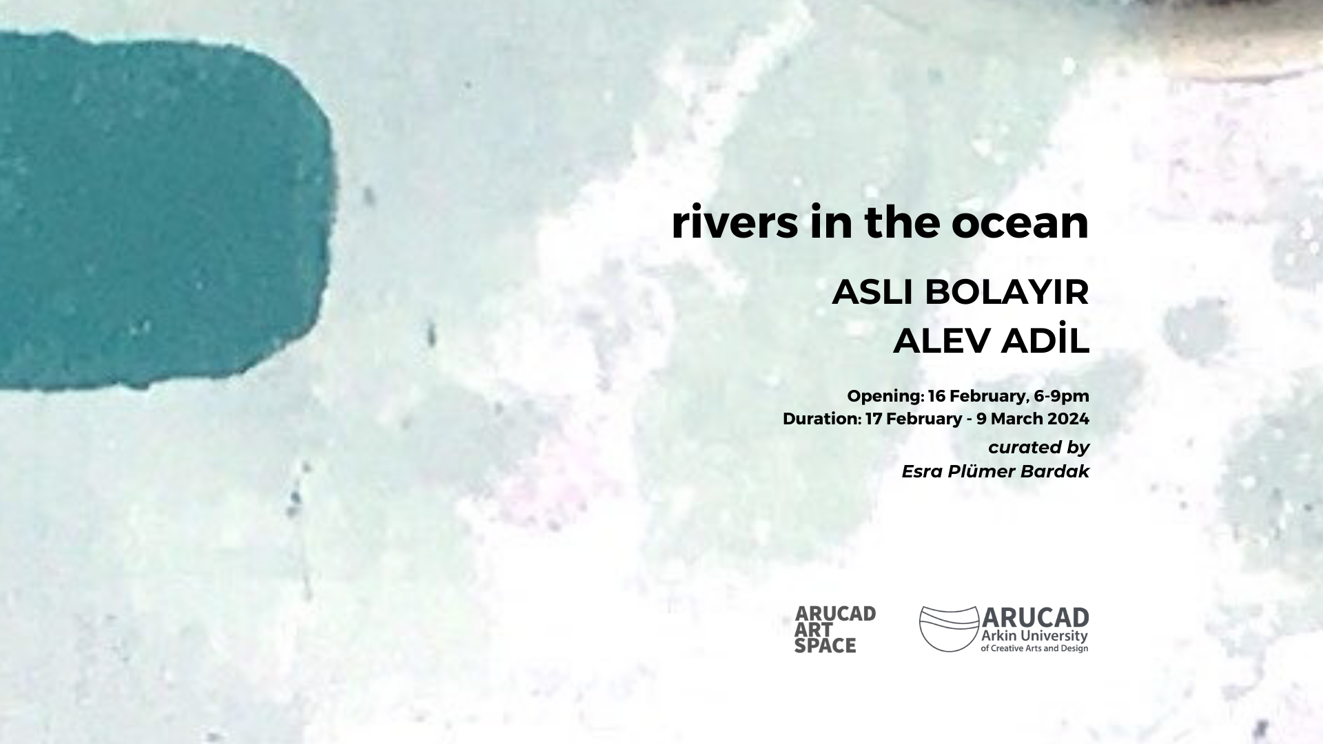 ‘RIVERS IN THE OCEAN’ sergisi Arucad Art Space’te izleyici ile buluşuyor