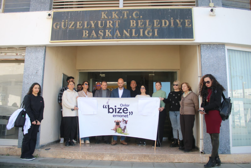 Güzelyurt Belediyesi’ne ‘Hayvan Rehabilitasyon Merkezi’ protestosu!
