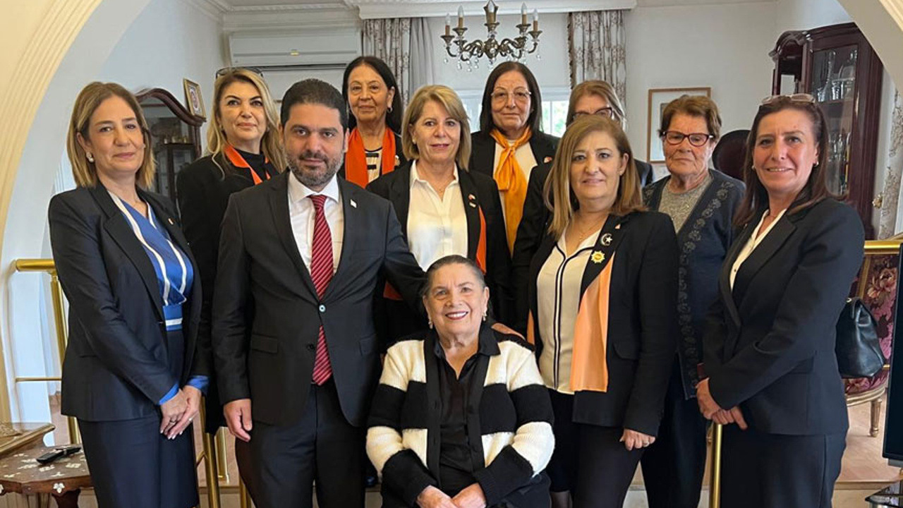 UBP Lefkoşa İlçe Başkanlığı Kadınlar Günü dolayısıyla ziyaretler başlattı