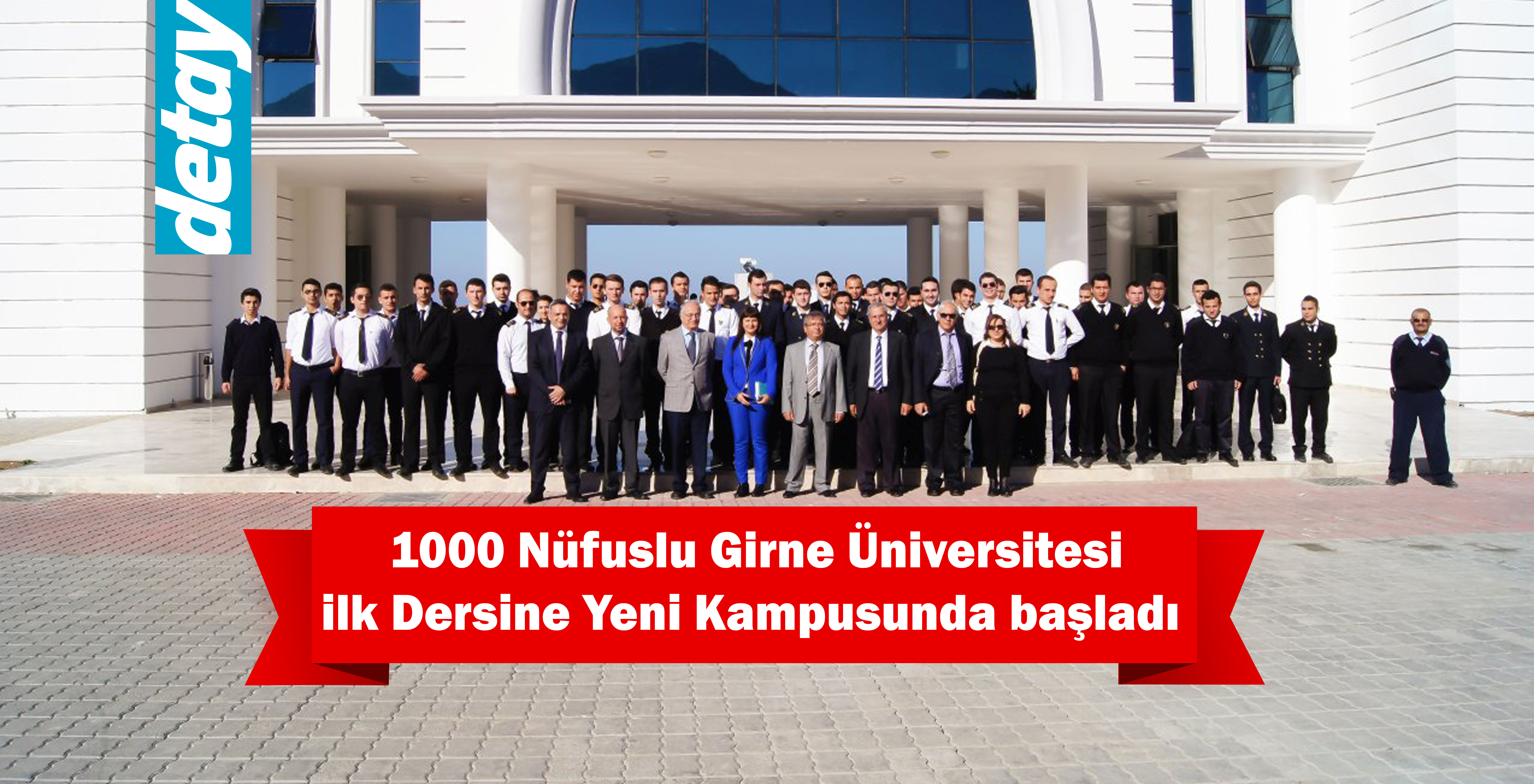 1000 Nüfuslu Girne Üniversitesi İlk Dersine Yeni Kampusunda Başladı...