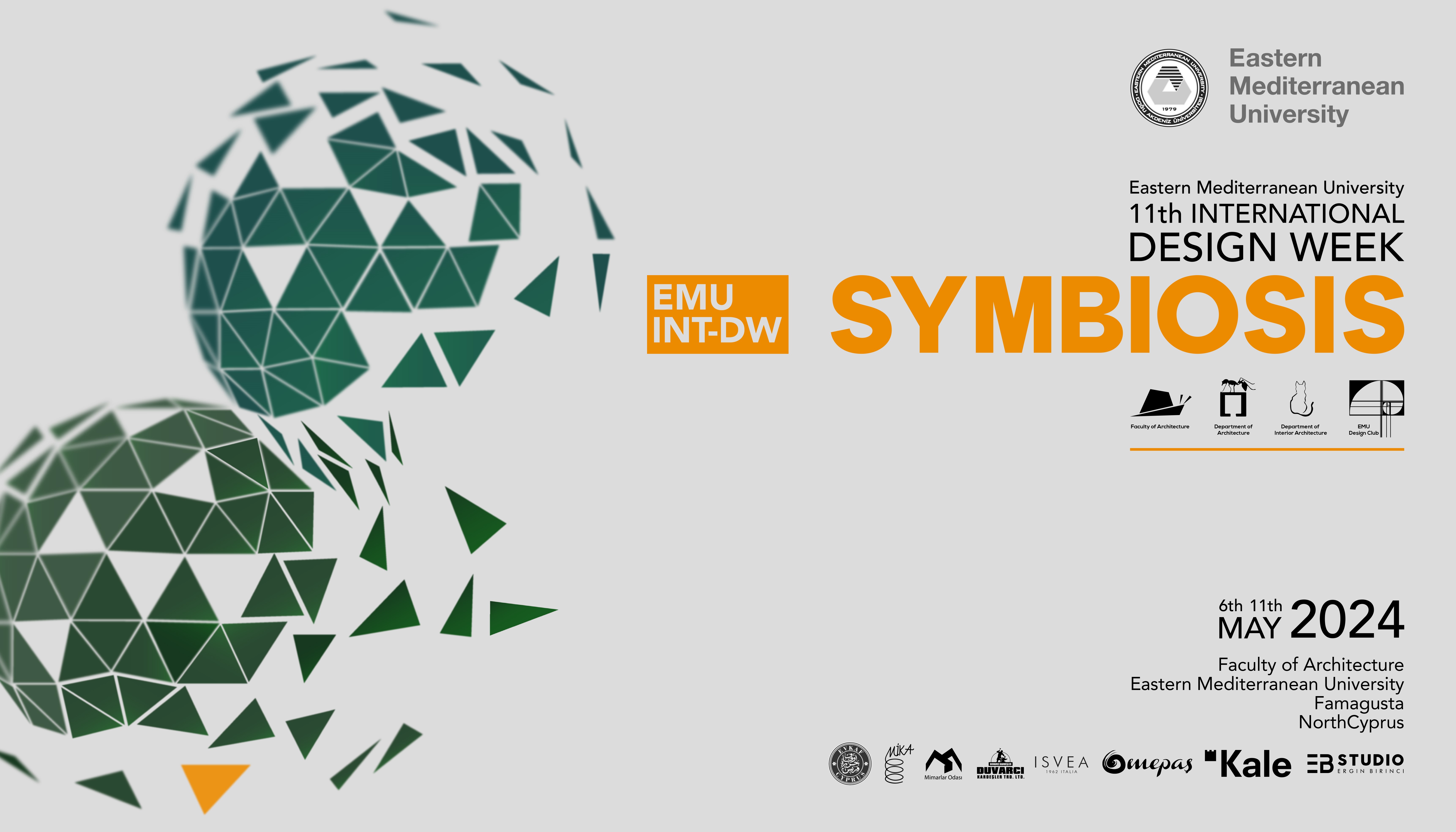 DAÜ Mimarlık Fakültesi'nden Simbiyoz Temalı 11. Uluslararası Tasarım Haftası Başlıyor