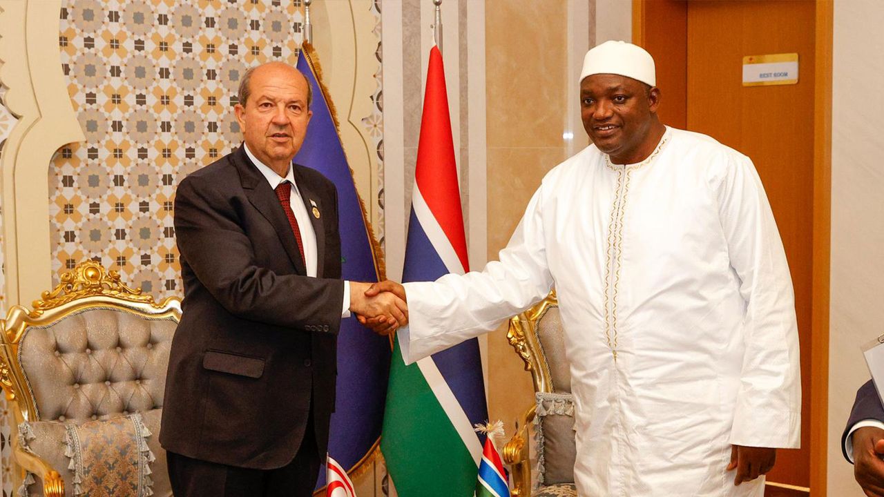 Tatar, Gambiya Cumhurbaşkanı ile görüştü