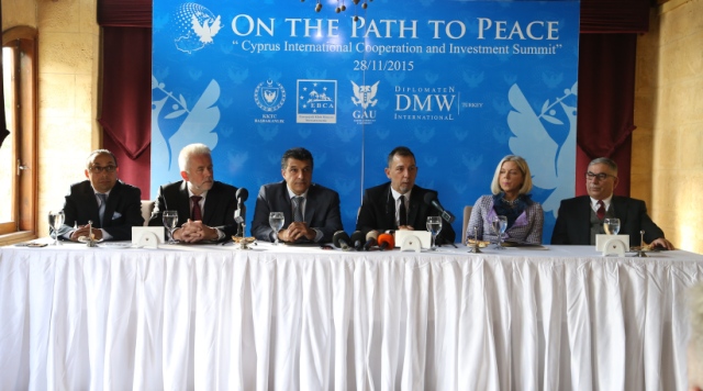 "Barışa Giden Yolda Kıbrıs Uluslararası İşbirliği ve Yatırım Zirvesi" 28 Kasım’da yapılıyor