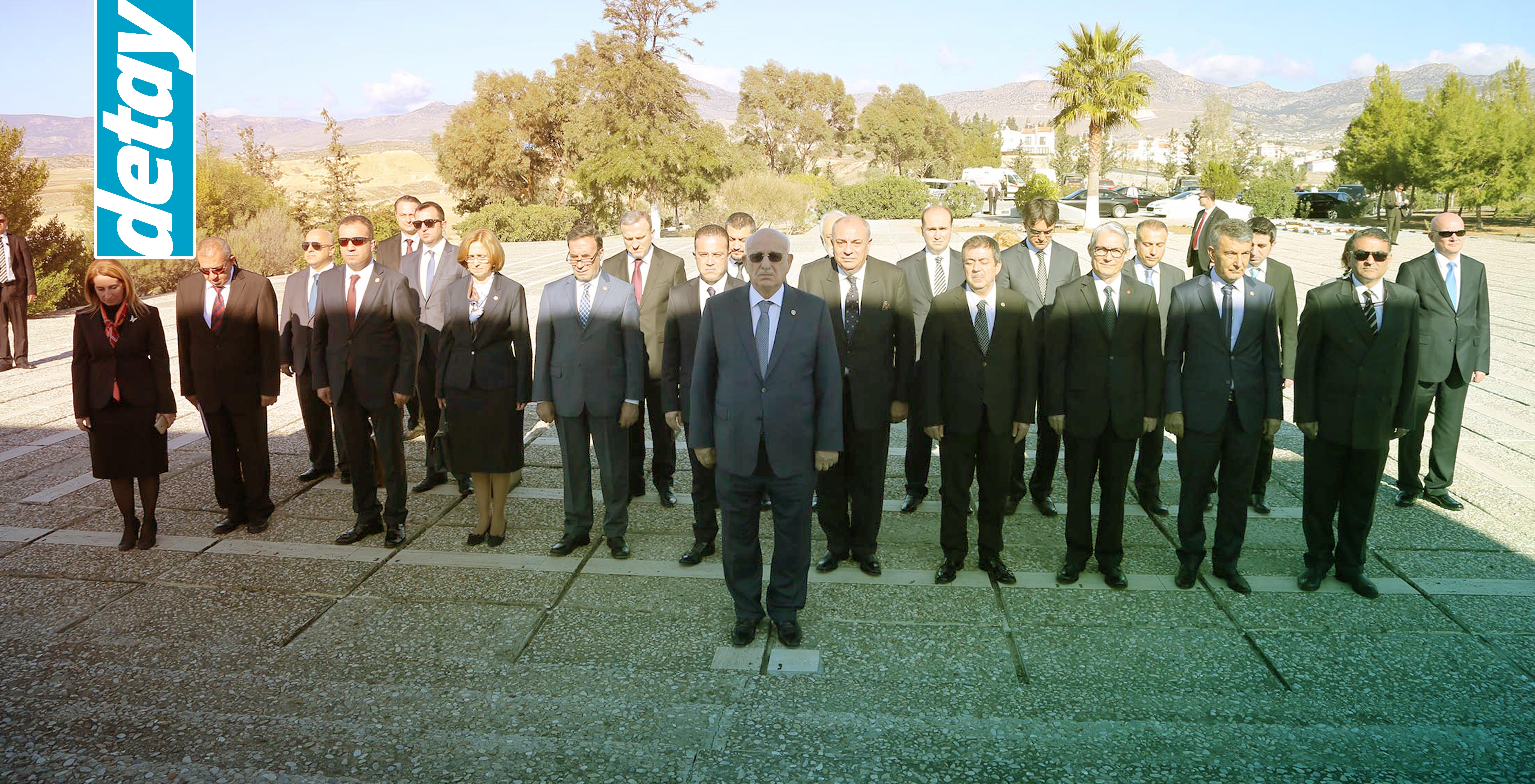 TBMM Başkanı İsmail Kahraman Anıt tepe'yi ziyaret etti