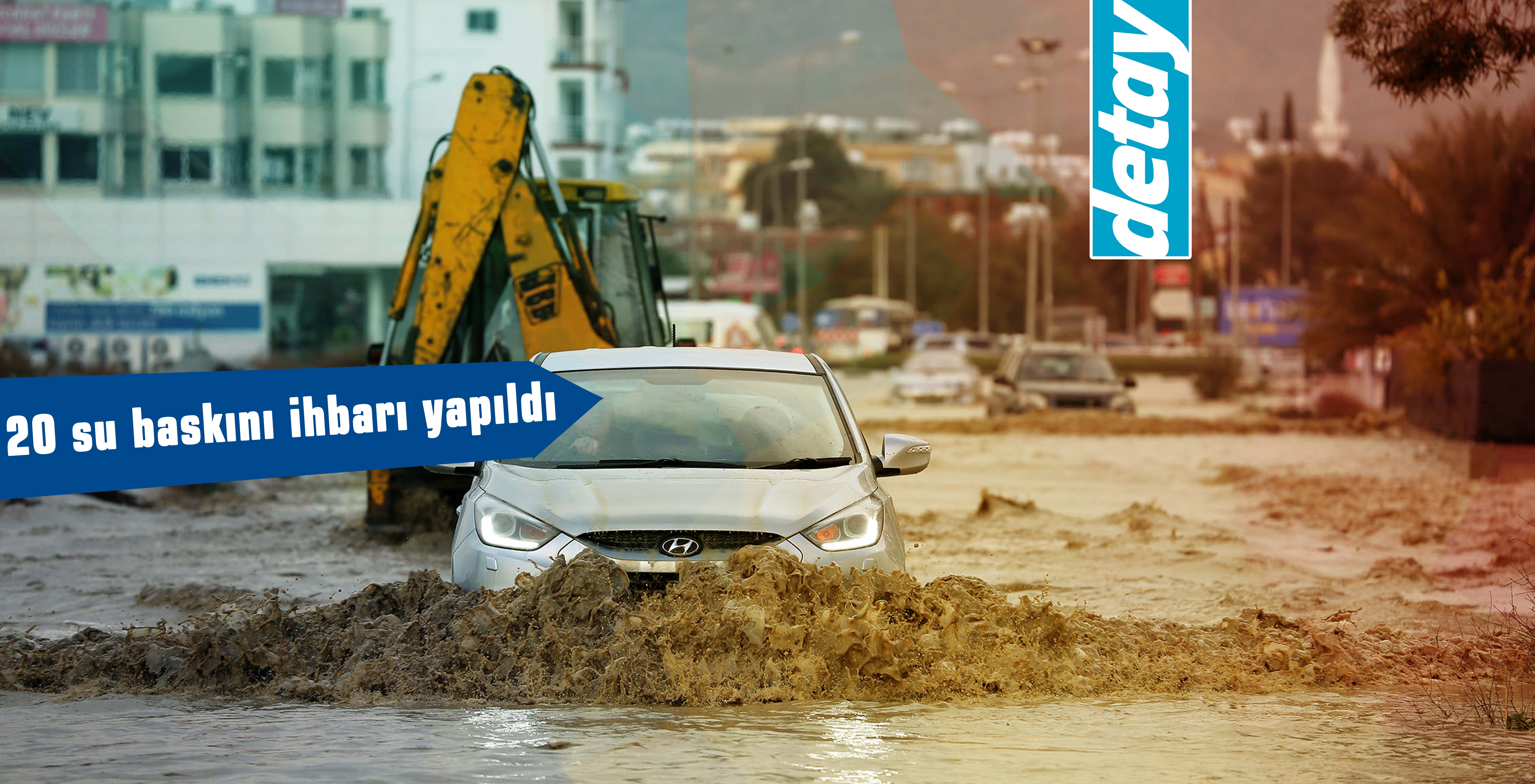 Yağışlı hava Girne bölgesi, Kuzey sahil şeridi ve Karpaz’da etkili oluyor