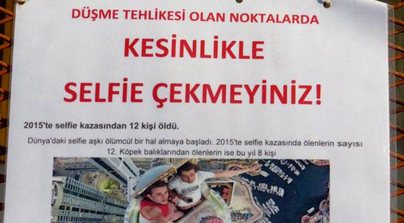 Körfez Köprüsü inşaatında 'selfie' uyarısı!