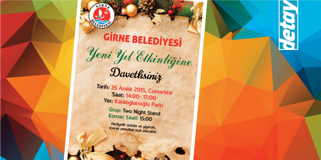 Girne Belediyesi Karaoğlanoğlu’nda Yeni Yıl etkinliği düzenliyor