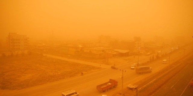 Pazar Günü Toz Bulutu, Pazartesi Yağmur bekleniyor