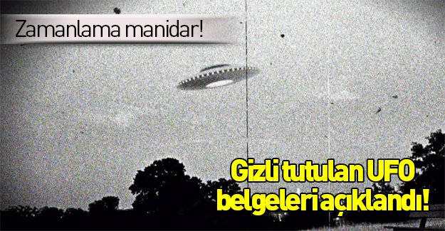 CIA, Yıllardır gizlenen UFO Belgelerini açıkladı