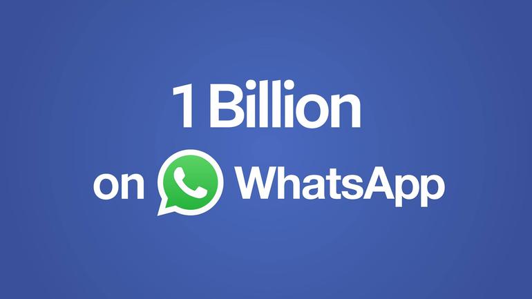 Whatsapp sonunda 1 milyar barajını da devirdi