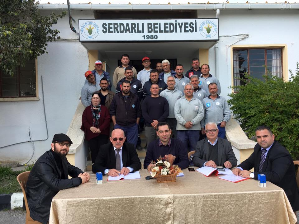 Serdarlı Belediyesi'nde toplu iş sözleşmesi imzalandı