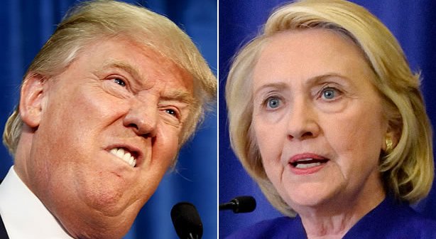 Ön seçimlerin galibi Trump ve Clinton