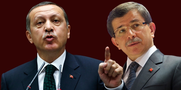 Erdoğan Davutoğlu'na verdi veriştirdi!