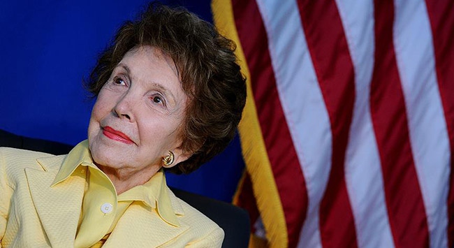 ABD'nin eski 'First Lady'si Nancy Reagan vefat etti