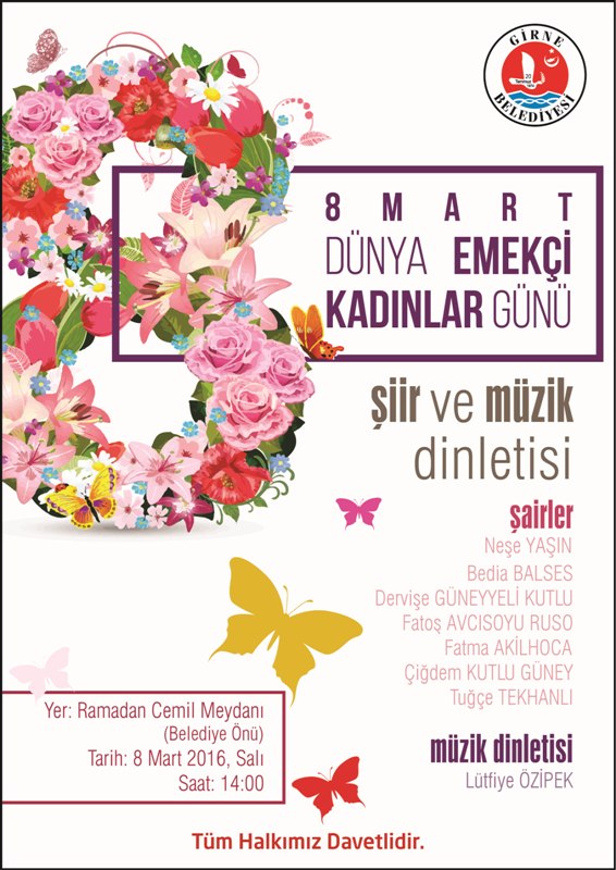 Girne Belediyesi’nden 8 Mart Dünya Emekçi Kadınlar Günü’nde anlamlı etkinlik