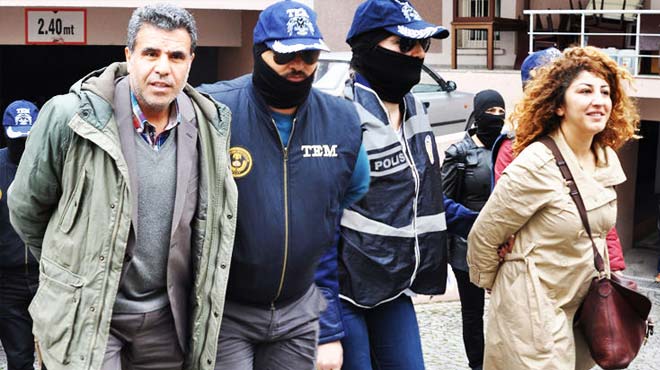 HDP İzmir İl Eş Başkanları tutuklandı