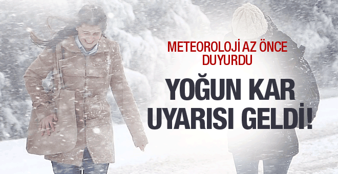 İstanbullular yarına dikkat kar geliyor!