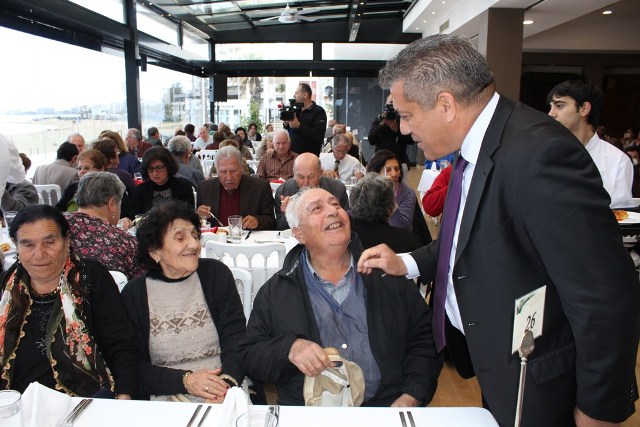 İkinci  Bahar Yaşam Kulübü Üyeleri yemekte bir araya geldi