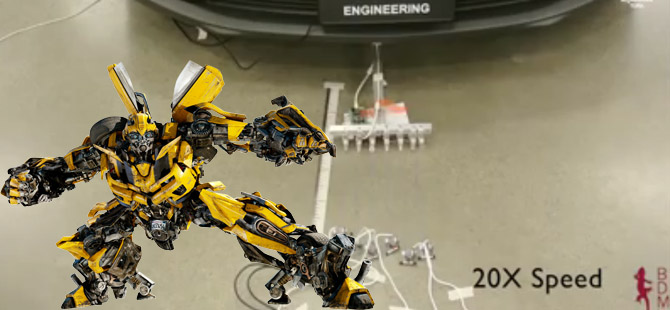 Transformers'deki mikrobotlar gerçek oldu! (video)