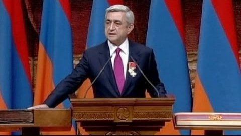 Ermenistan Cumhurbaşkanı,  Güney Kıbrıs’taki görüşmelere devam ediyor