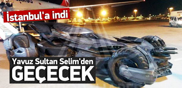 Batmobil İstanbul'da!