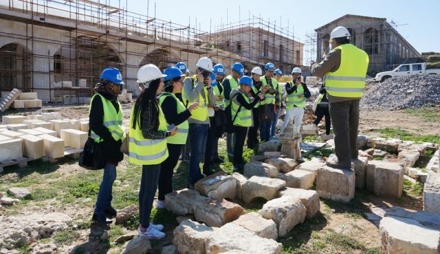 ​DAÜ İç Mimarlık Bölümü, Karpaz Apostolos Andreas Manastırı’na teknik gözlem gezisi düzenledi