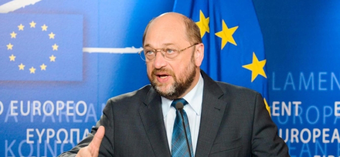 Schulz: "Kıbrıs'ın yeniden birleşmesinin zamanının geldi"