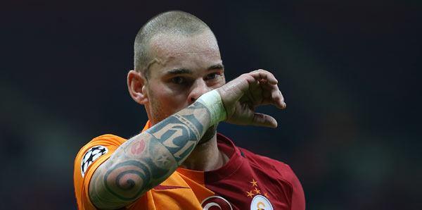 Galatasaray’dan Wesley Sneijder’e ceza