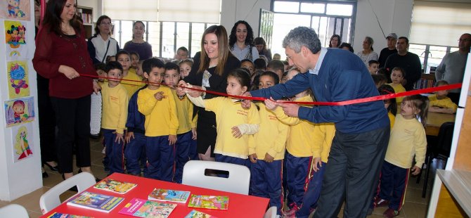 İskele Halk Kütüphanesi Çocuk Bölümü açıldı