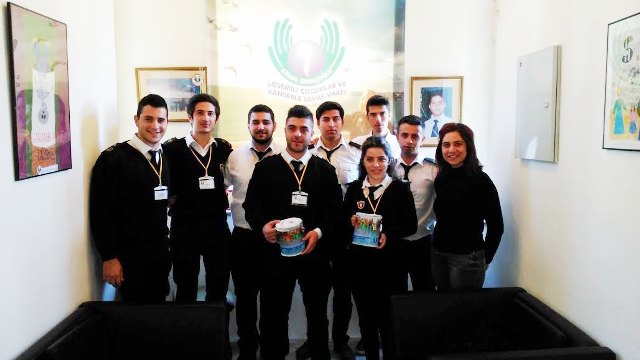 Girne Üniversitesi Öğrencileri'nden anlamlı etkinlik