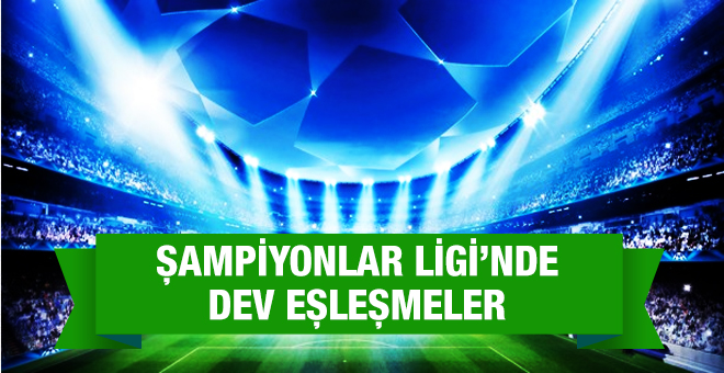 UEFA Şampiyonlar Ligi'nde yarı final kuraları çekildi.