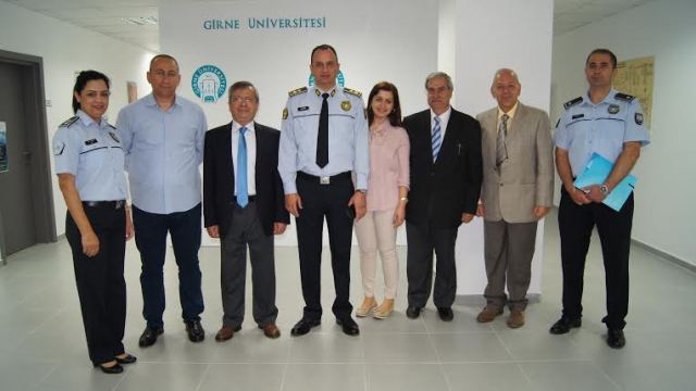 Girne Polis Müdürü Girne Üniversitesi’ni Ziyaret Etti...