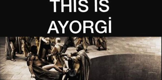"This is Ayorgi!" eylemi başladı!