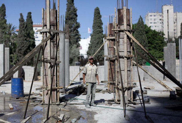 Gazze'de inşaat sektörü durdu