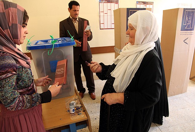 IKBY'de oy verme işlemi tamamlandı